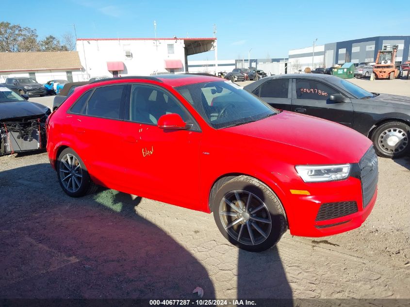 2018 Audi Q3 2.0T Premium/2.0T Sport Premium VIN: WA1JCCFS4JR010012 Lot: 40677287