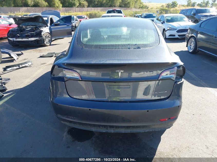 2018 Tesla Model 3 Long Range/Performance VIN: 5YJ3E1EB0JF089926 Lot: 40677295