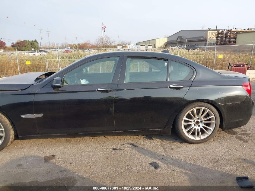 2014 BMW 750I xDrive VIN: WBAYB6C55ED224840 Lot: 40677301