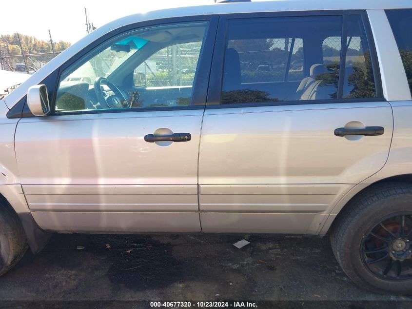 2004 Honda Pilot Ex VIN: 2HKYF18444H508348 Lot: 40677320