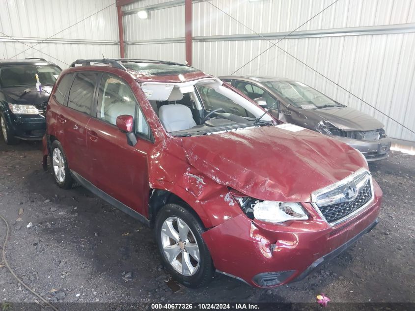 2014 Subaru Forester 2.5I Premium VIN: JF2SJAEC8EH402888 Lot: 40677326