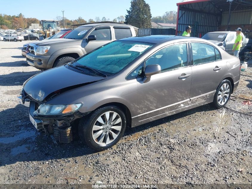 2010 Honda Civic Ex-L VIN: 19XFA1F90AE033561 Lot: 40677328