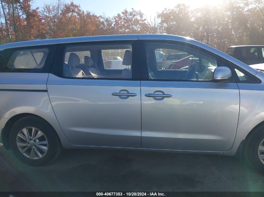 2017 Kia Sedona L VIN: KNDMA5C11H6255832 Lot: 40677353