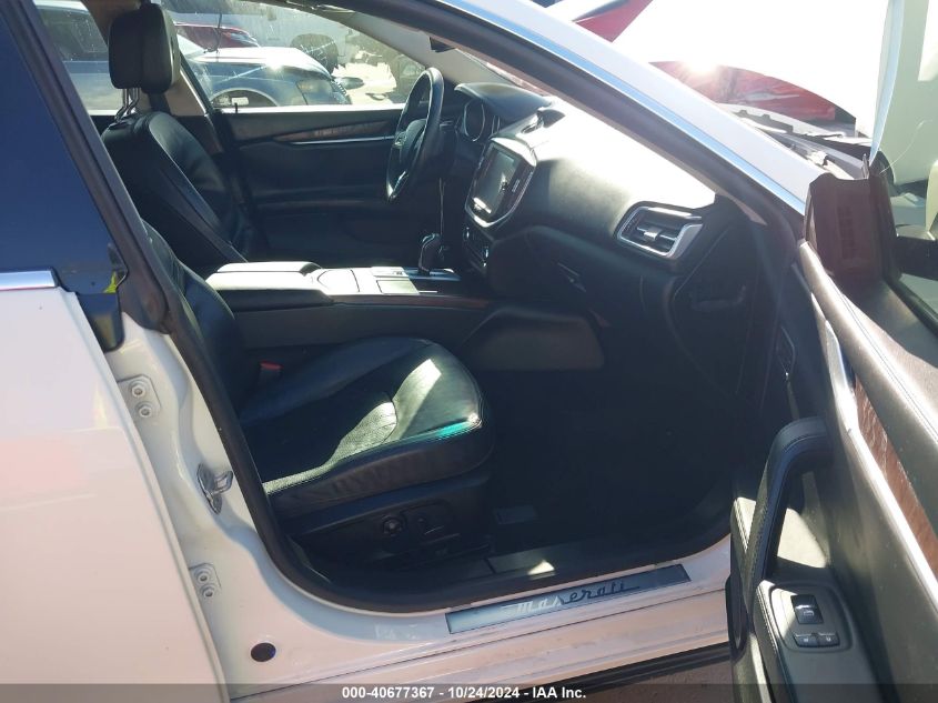 2014 MASERATI GHIBLI VIN: ZAM57RTA7E1109644