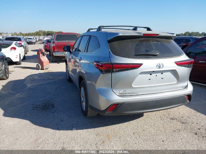 2023 Toyota Highlander Le VIN: 5TDKDRAH1PS502822 Lot: 40677382