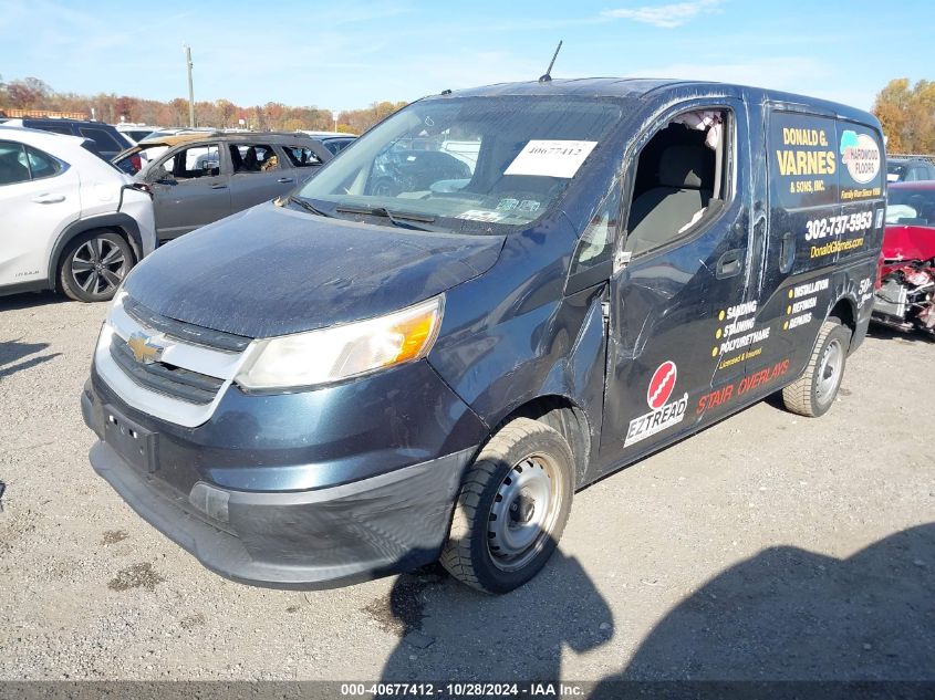 VIN 3N63M0YN7FK718287 2015 Chevrolet City, Express 1LS no.2