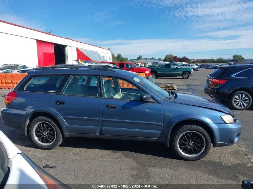 2006 Subaru Outback 2.5I VIN: 4S4BP61C067322357 Lot: 40677432