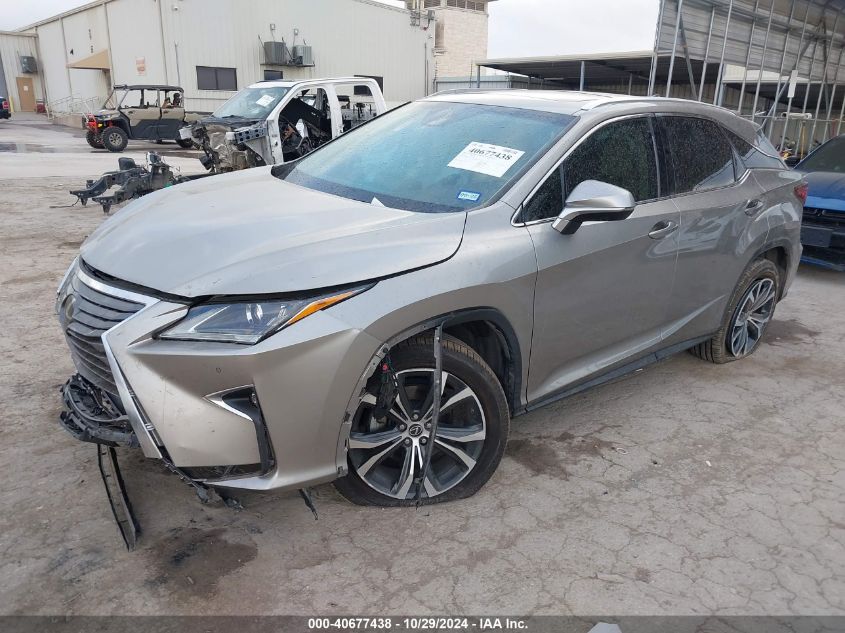 VIN 2T2ZZMCA7KC122321 2019 Lexus RX, 350 no.2