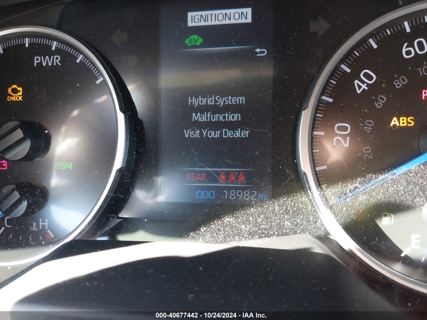 VIN 4T3RWRFV3NU059446 2022 TOYOTA RAV4 HYBRID XLE