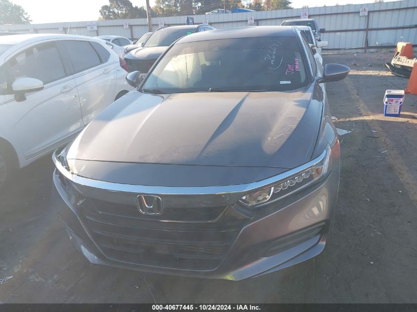 2018 Honda Accord Lx VIN: 1HGCV1F1XJA182937 Lot: 40677445