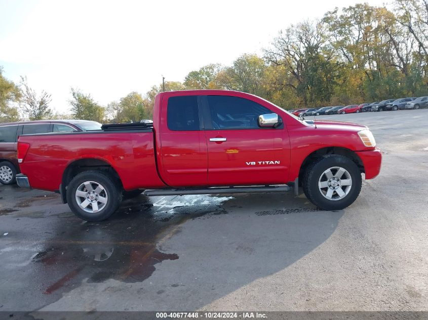 2005 Nissan Titan Le VIN: 1N6BA06B05N520690 Lot: 40677448