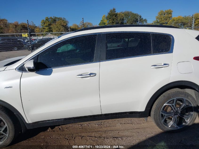 2021 Kia Sportage Sx Turbo VIN: KNDPRCA62M7862349 Lot: 40677471