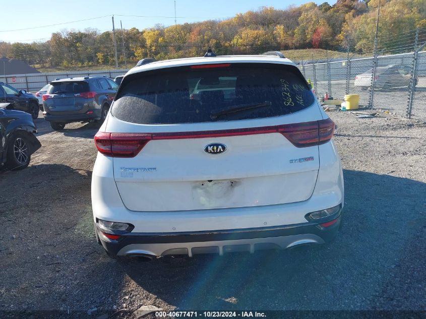 2021 Kia Sportage Sx Turbo VIN: KNDPRCA62M7862349 Lot: 40677471