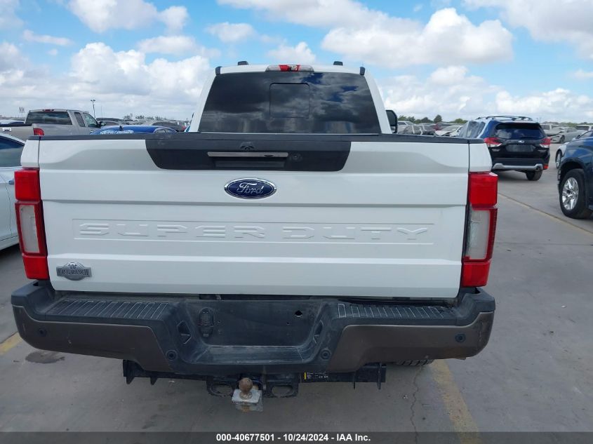 2020 Ford F-350 King Ranch VIN: 1FT8W3BT4LEE59808 Lot: 40677501