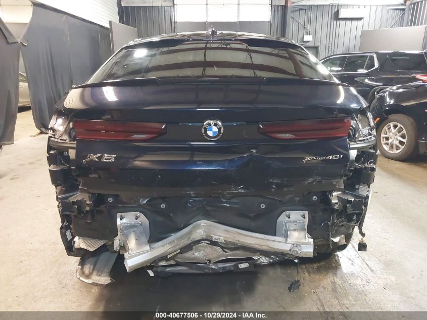 2022 BMW X6 xDrive40I VIN: 5UXCY6C00N9L31389 Lot: 40677506