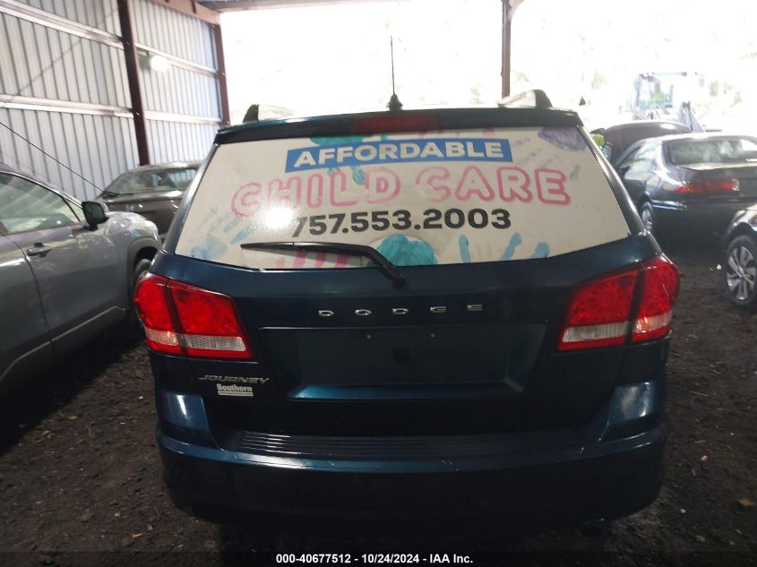 2014 Dodge Journey Se VIN: 3C4PDCAB6ET133134 Lot: 40677512