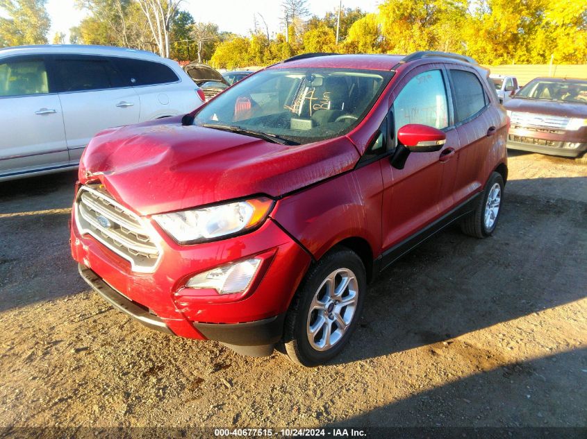 VIN MAJ3S2GE8LC394473 2020 Ford Ecosport, SE no.2