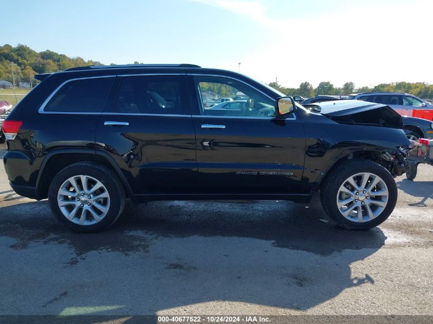 2017 Jeep Grand Cherokee Limited 4X4 VIN: 1C4RJFBT0HC694228 Lot: 40677522