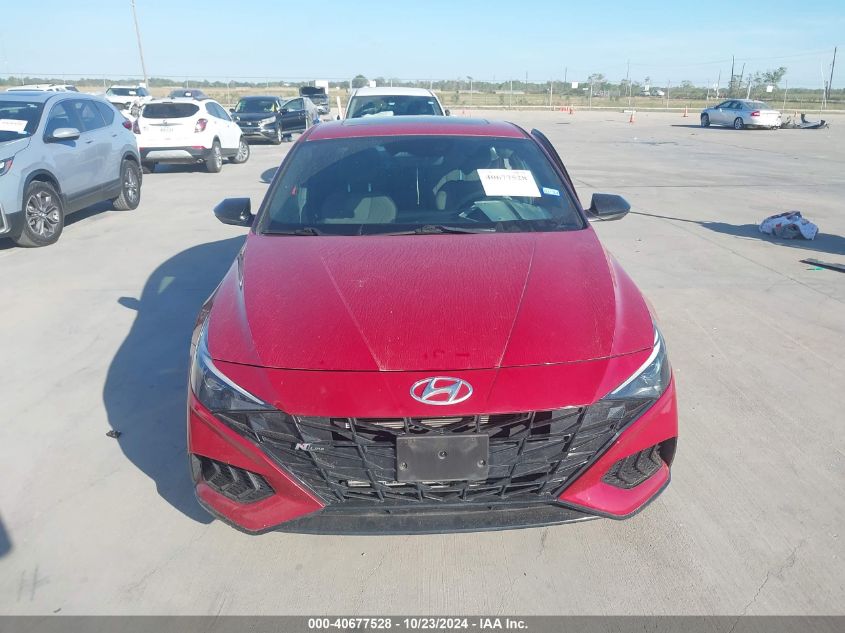 2022 Hyundai Elantra N Line VIN: KMHLR4AF8NU294403 Lot: 40677528