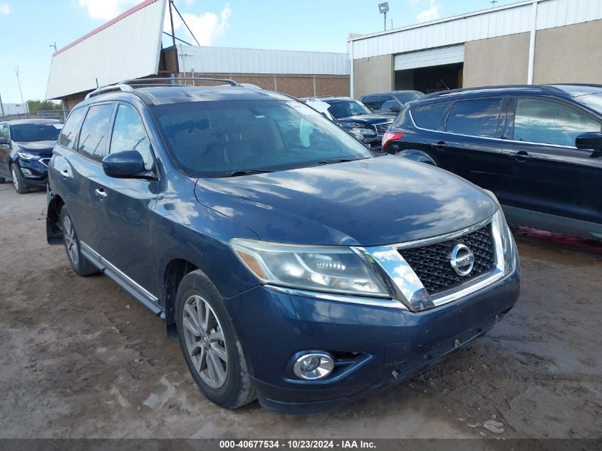 VIN 5N1AR2MN2FC721709 2015 Nissan Pathfinder, SL no.1