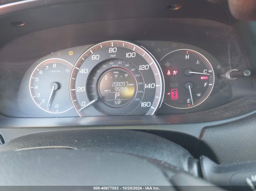 2015 HONDA ACCORD VIN: 1HGCR2F55FA199195