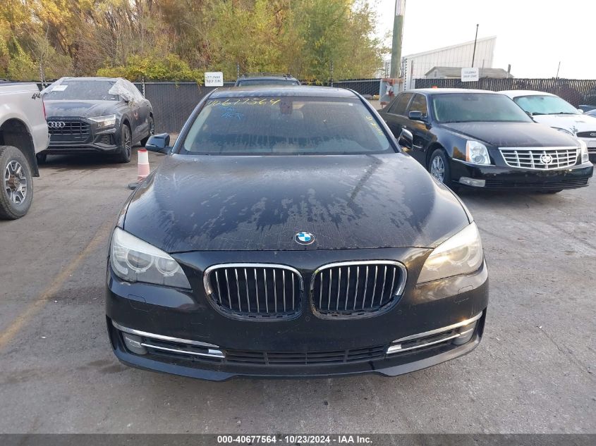 2013 BMW 740Li VIN: WBAYE4C58DD137167 Lot: 40677564