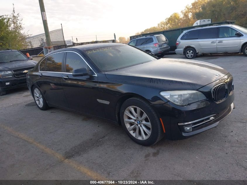 2013 BMW 740Li VIN: WBAYE4C58DD137167 Lot: 40677564