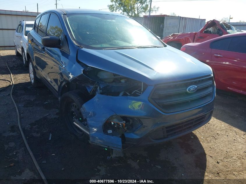 2018 Ford Escape S VIN: 1FMCU0F7XJUB83189 Lot: 40677596