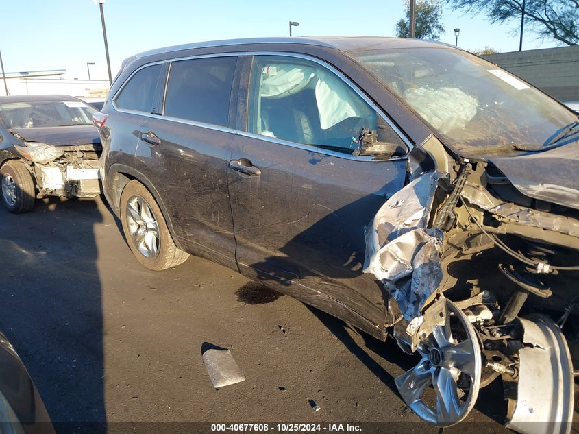 2016 TOYOTA HIGHLANDER LIMITED V6 - 5TDYKRFH6GS135361