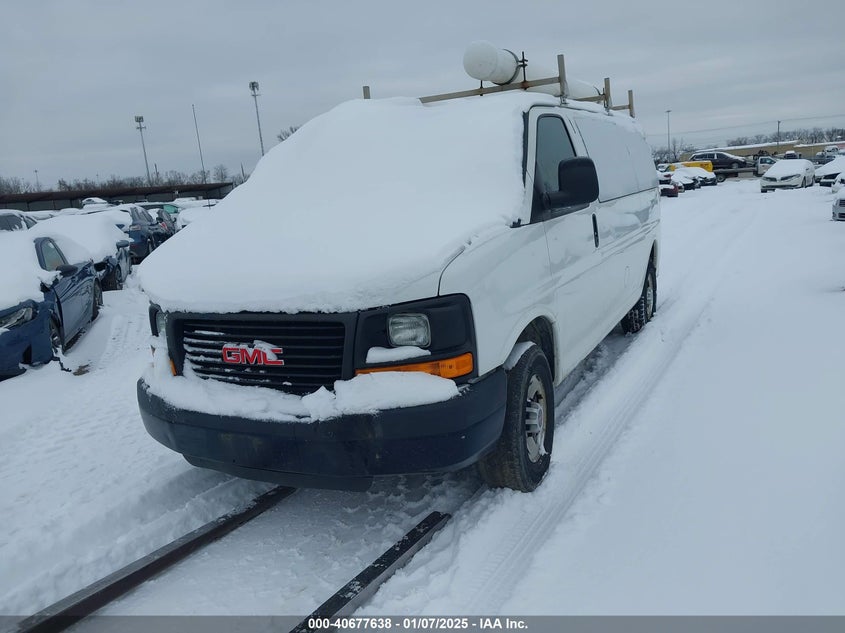 Vin: 1gtw7aff3g1195460, lot: 41166935, gmc savana 2500 work van 20162