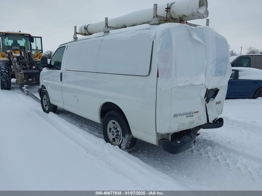 Vin: 1gtw7aff3g1195460, lot: 41166935, gmc savana 2500 work van 20163