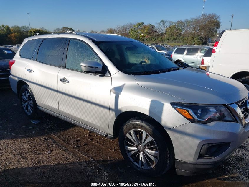 2019 Nissan Pathfinder S VIN: 5N1DR2MM0KC577589 Lot: 40677658