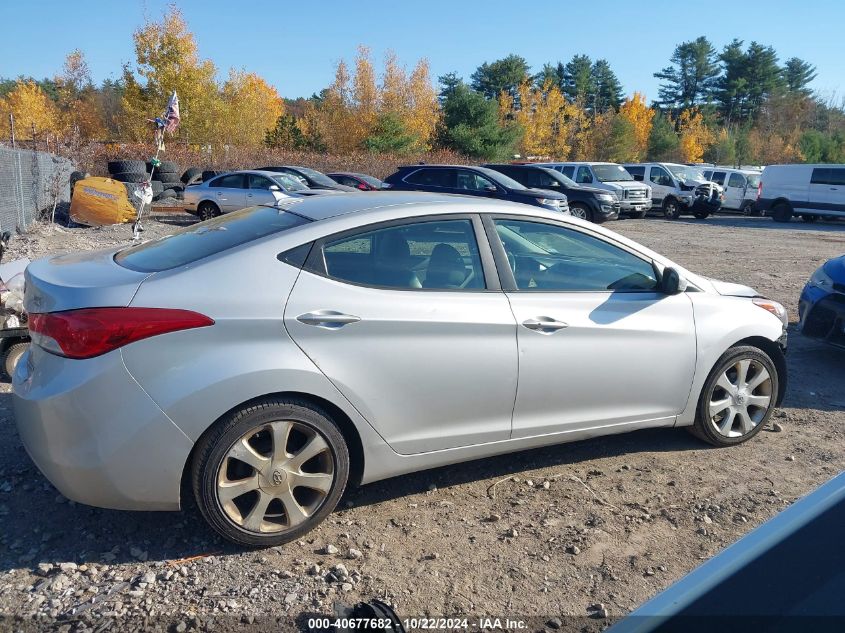 2013 Hyundai Elantra Limited VIN: KMHDH4AEXDU642750 Lot: 40677682