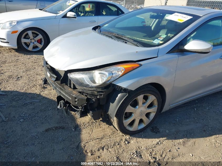 2013 Hyundai Elantra Limited VIN: KMHDH4AEXDU642750 Lot: 40677682