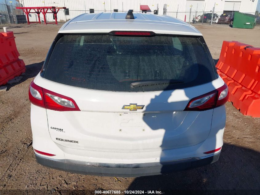 2018 Chevrolet Equinox Ls VIN: 2GNAXHEV9J6176595 Lot: 40677685