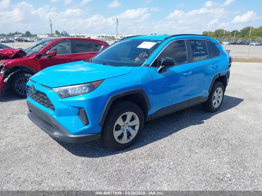 VIN 2T3H1RFV8MW160491 2021 TOYOTA RAV4 LE