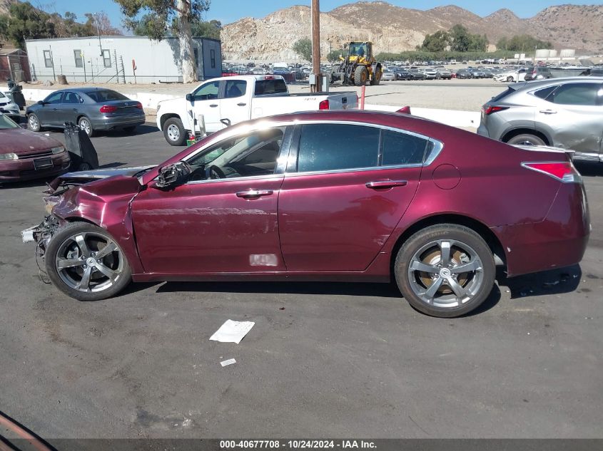 2010 Acura Tl VIN: 19UUA9F51AA007574 Lot: 40677708