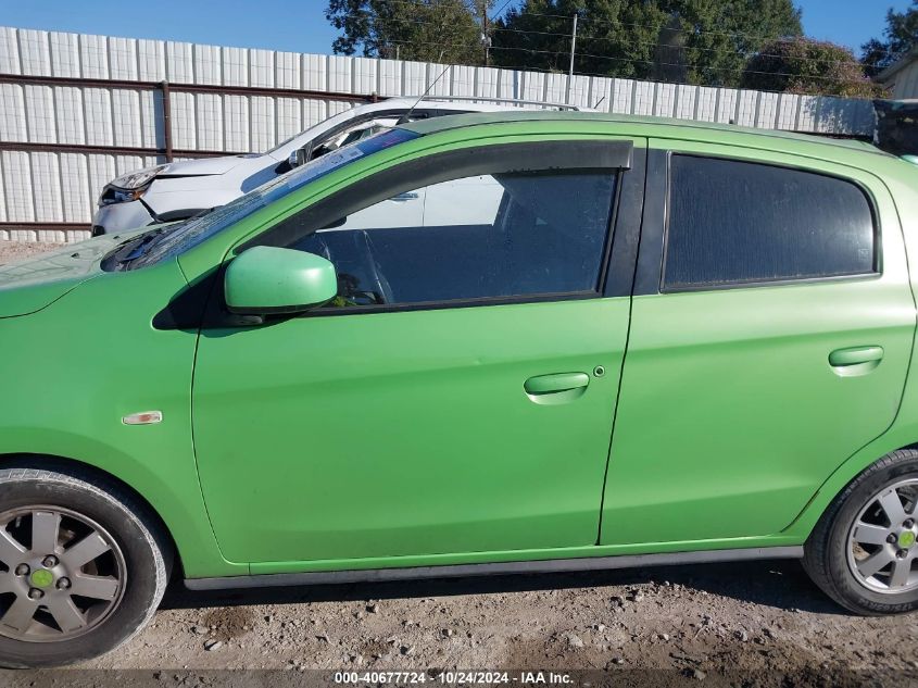 2014 Mitsubishi Mirage Es VIN: ML32A4HJ8EH017750 Lot: 40677724