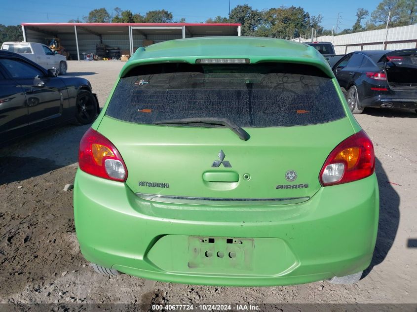 2014 Mitsubishi Mirage Es VIN: ML32A4HJ8EH017750 Lot: 40677724