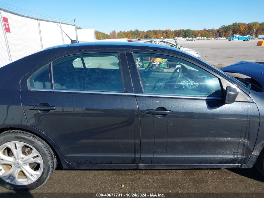 2012 Ford Fusion Se VIN: 3FAHP0HA8CR435712 Lot: 40677731