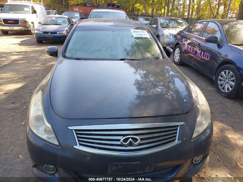 2011 Infiniti G37X VIN: JN1CV6AR2BM351389 Lot: 40677757