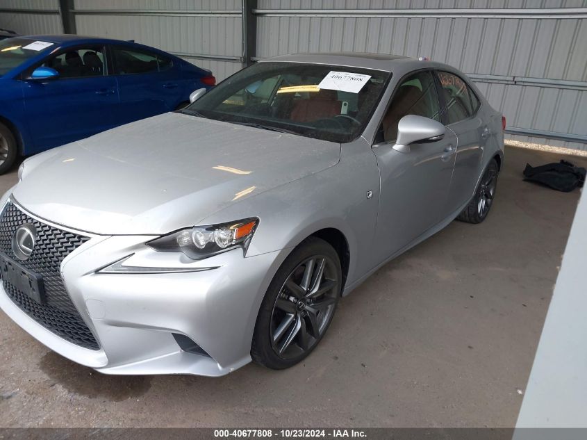 VIN JTHCE1D2XG5010448 2016 LEXUS IS 350 no.2