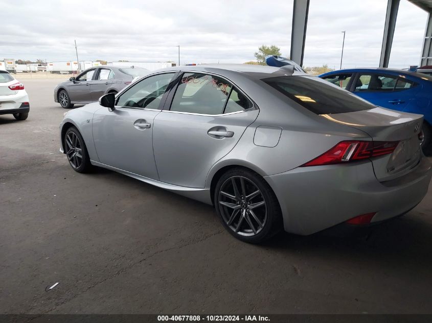 VIN JTHCE1D2XG5010448 2016 LEXUS IS 350 no.3