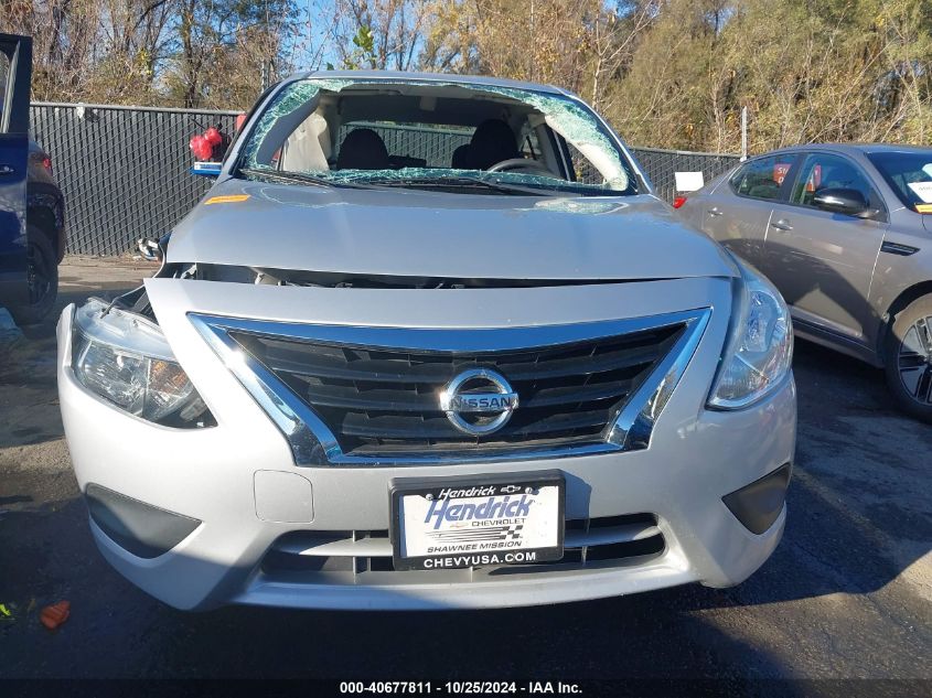 2018 Nissan Versa 1.6 S+ VIN: 3N1CN7AP4JL810676 Lot: 40677811