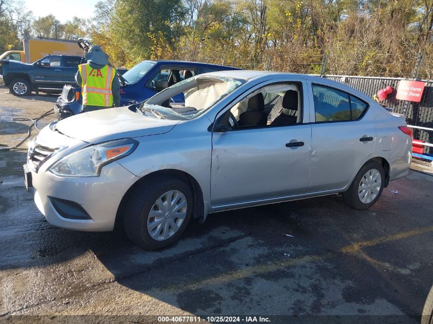 2018 Nissan Versa 1.6 S+ VIN: 3N1CN7AP4JL810676 Lot: 40677811