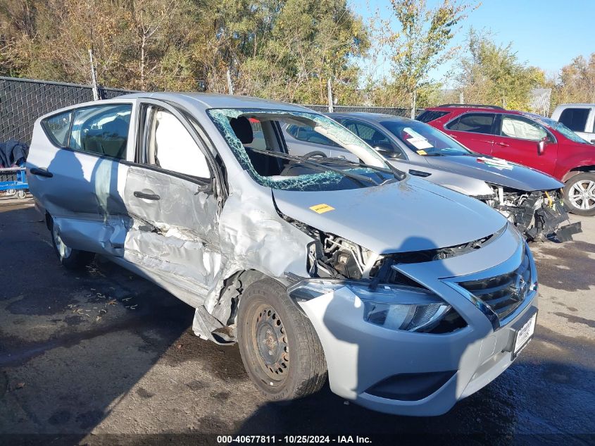 2018 Nissan Versa 1.6 S+ VIN: 3N1CN7AP4JL810676 Lot: 40677811