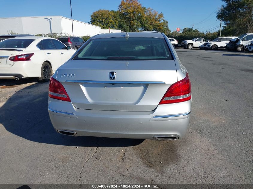 2011 Hyundai Equus Signature VIN: KMHGH4JF2BU029380 Lot: 40677824