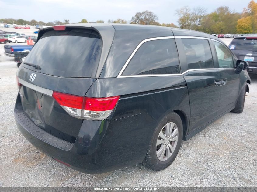 VIN 5FNRL5H68GB098601 2016 Honda Odyssey, Ex-L no.4