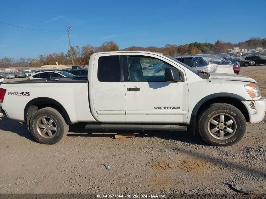 2011 Nissan Titan Pro-4X VIN: 1N6BA0CC2BN301643 Lot: 40677864