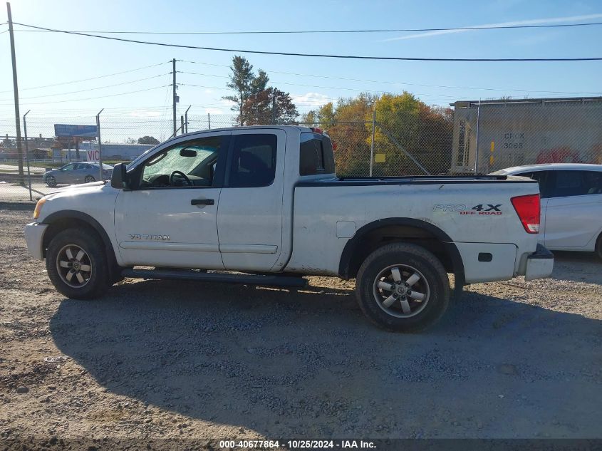 2011 Nissan Titan Pro-4X VIN: 1N6BA0CC2BN301643 Lot: 40677864